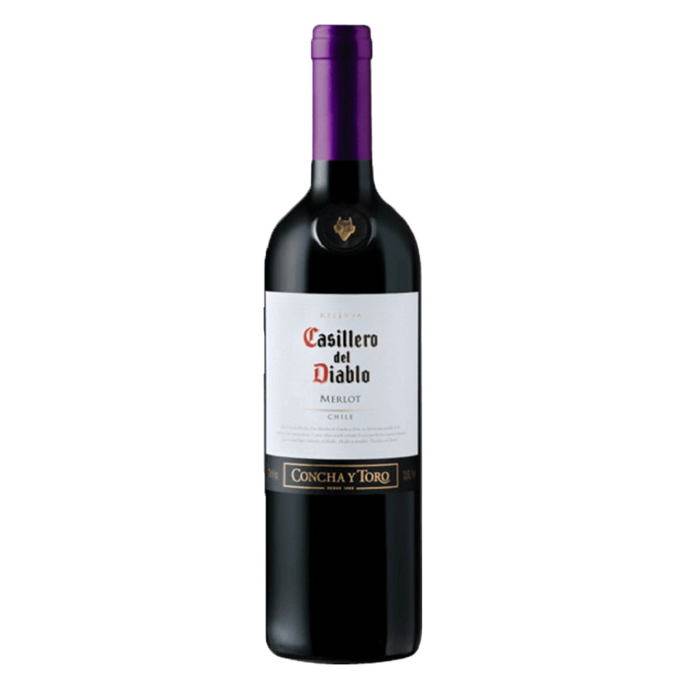 Wino Casillero Del Diablo Merlot - Rapel Valley 13,5% czerwone wytrawne 750 ml