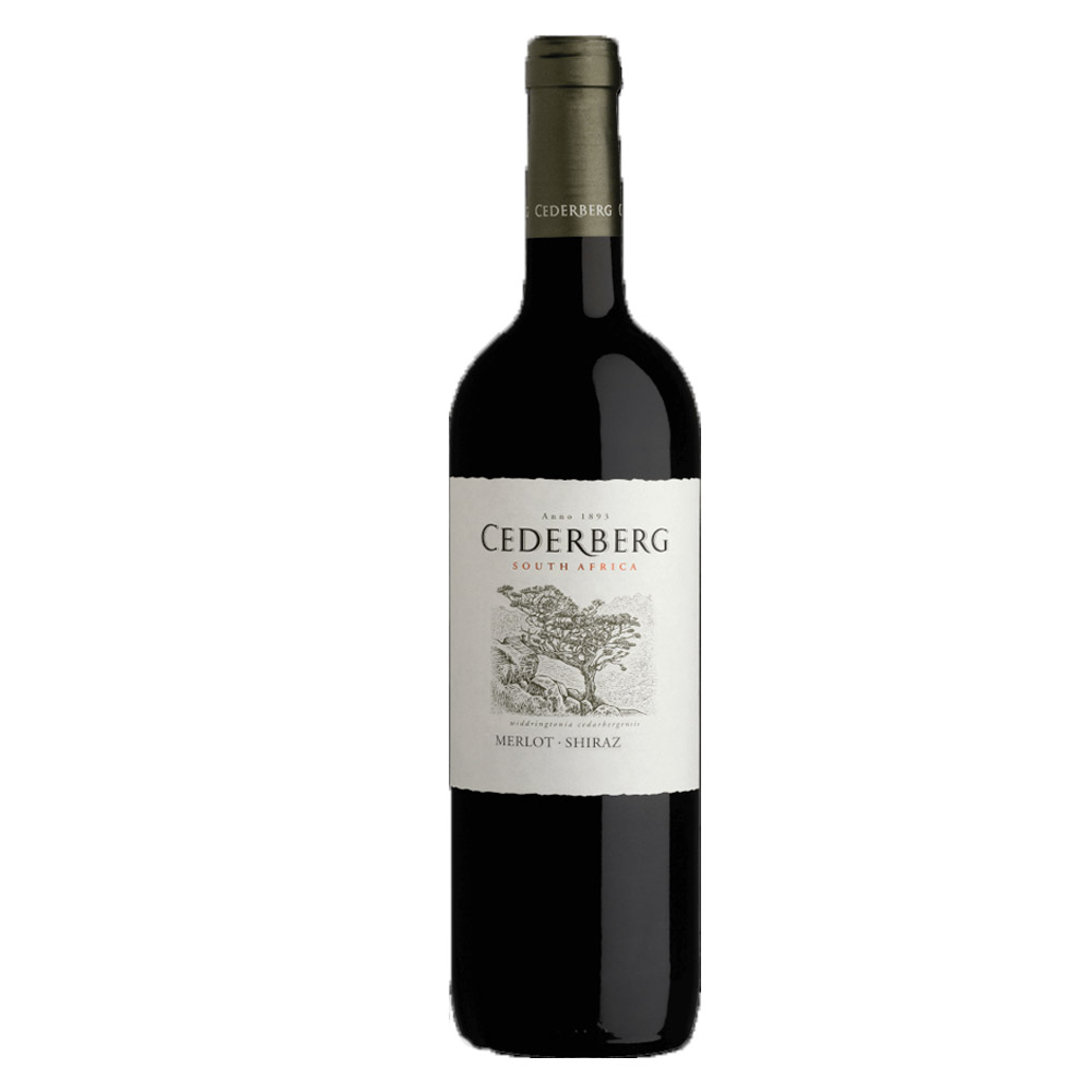 Wino Cederberg Shiraz Merlot czerwone wytrawne 750 ml