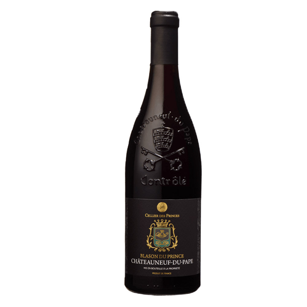 Wino Cellier Des Princes Châteauneuf Du Pape Le Blason Du Prince czerwone wytrawne 750 ml