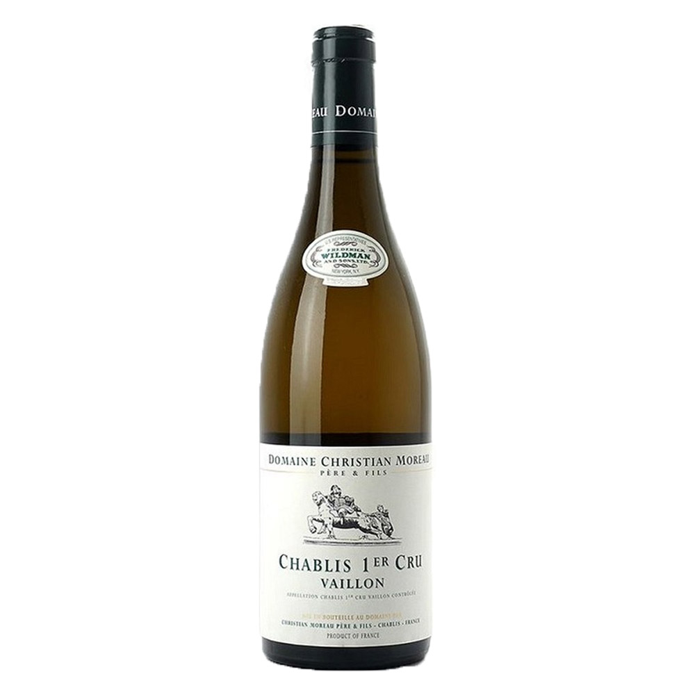 Wino Domaine Christian Moreau Chablis 1er CRU  białe wytrawne 750 ml