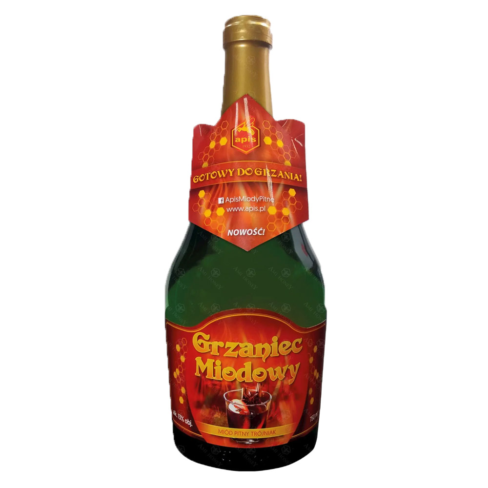 Miód pitny Grzaniec Miodowy 13% 750 ml