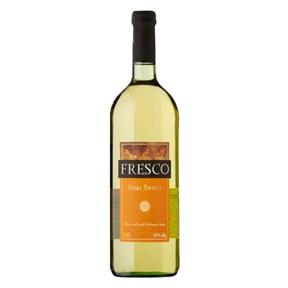 Wino Fresco 10% białe półsłodkie 1000 ml