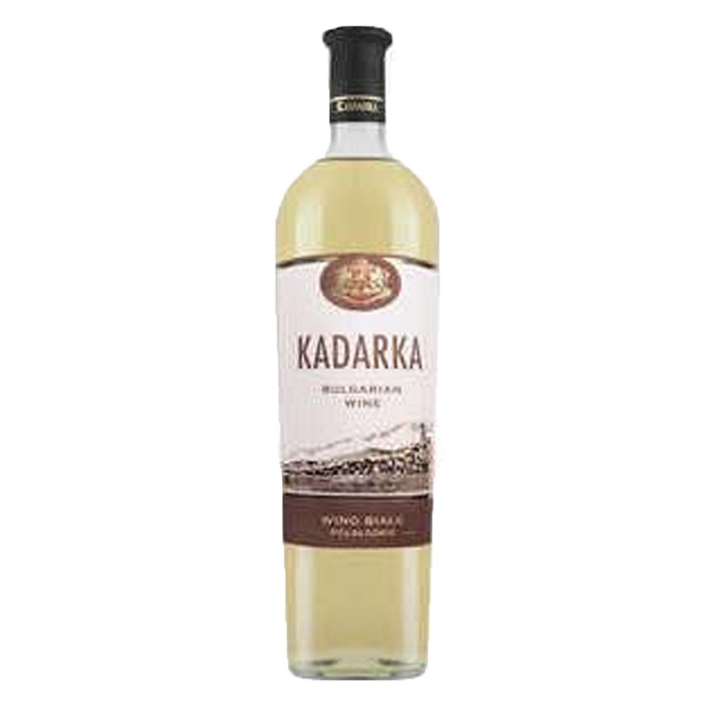 Wino Kadarka 11% białe półsłodkie 1000 ml