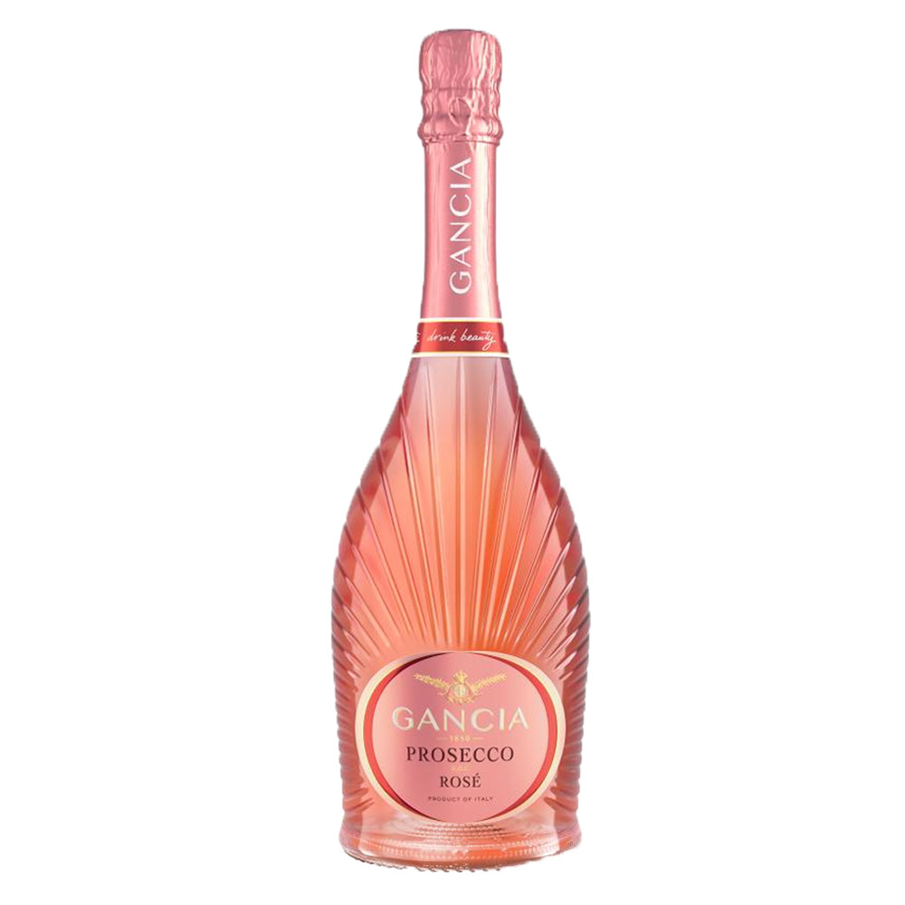 Wino Gancia Prosecco Rose DOC 11% różowe wytrawne 750 ml