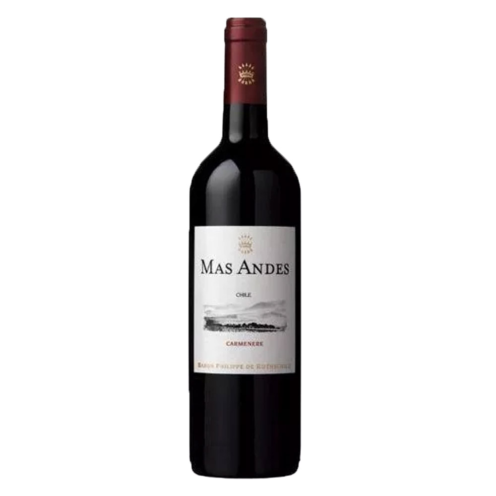 Wino Mas Andes Carmenere 13% czerwone wytrawne 750 ml