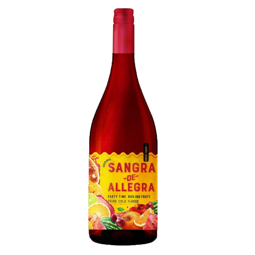 Wino Sangra De Allegra 11% czerwone słodkie 1000 ml