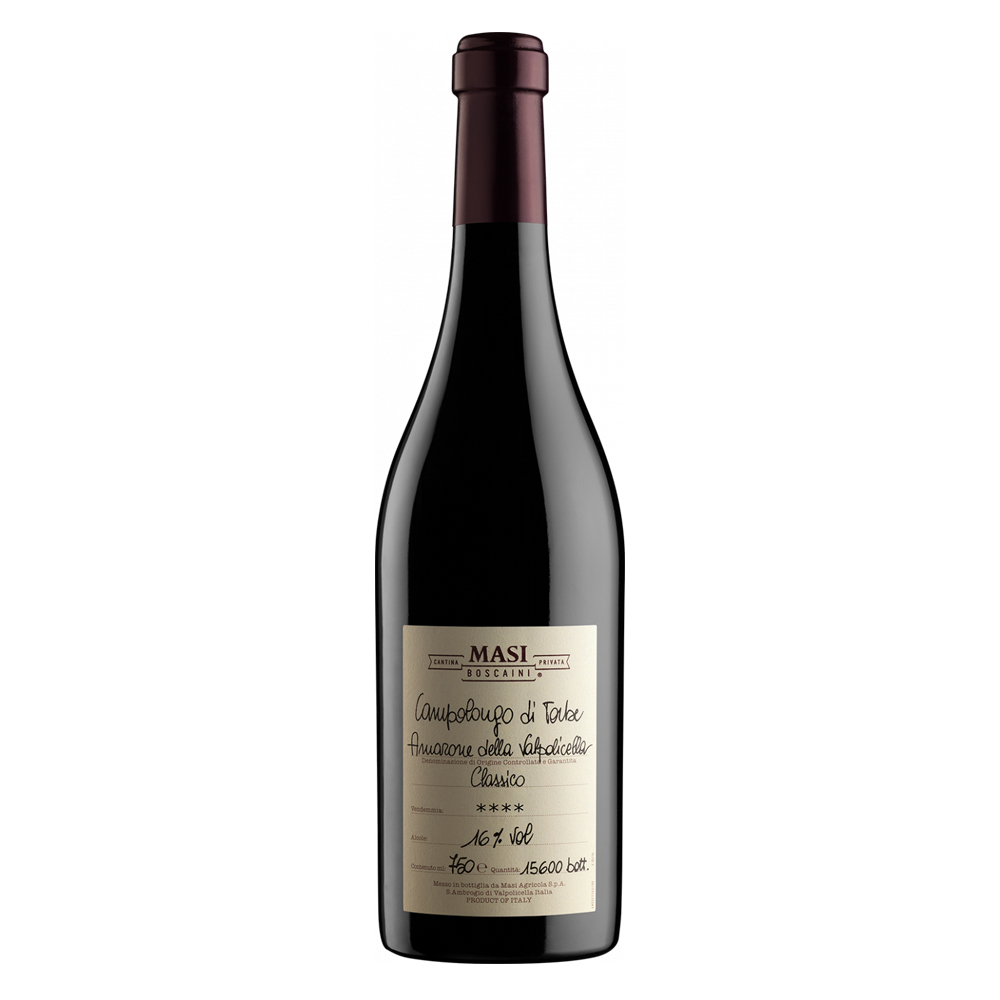 Wino Masi Campolongo di Torbe Amarone della Valpolicella Classico DOC 16% wytrawne czerwone 750 ml