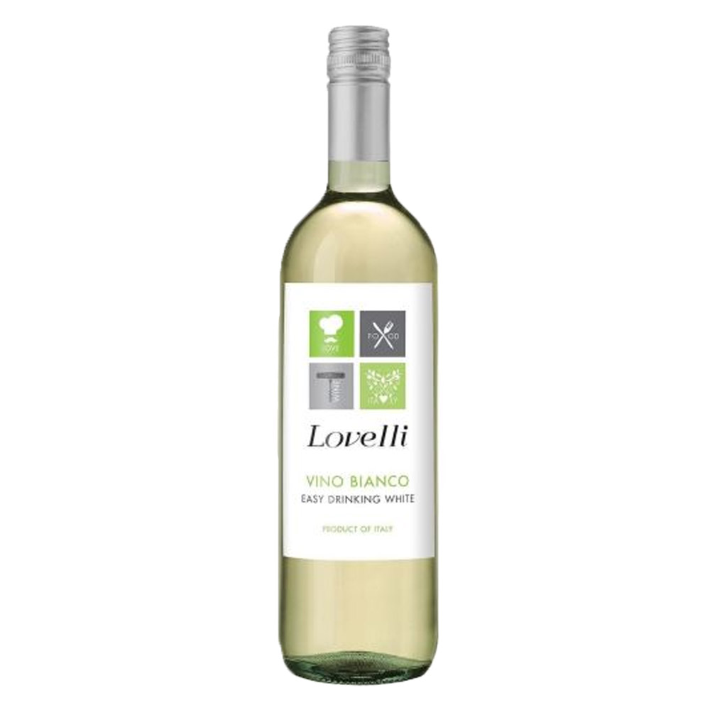 Wino Lovelli Bianco 11% białe wytrawne 750 ml