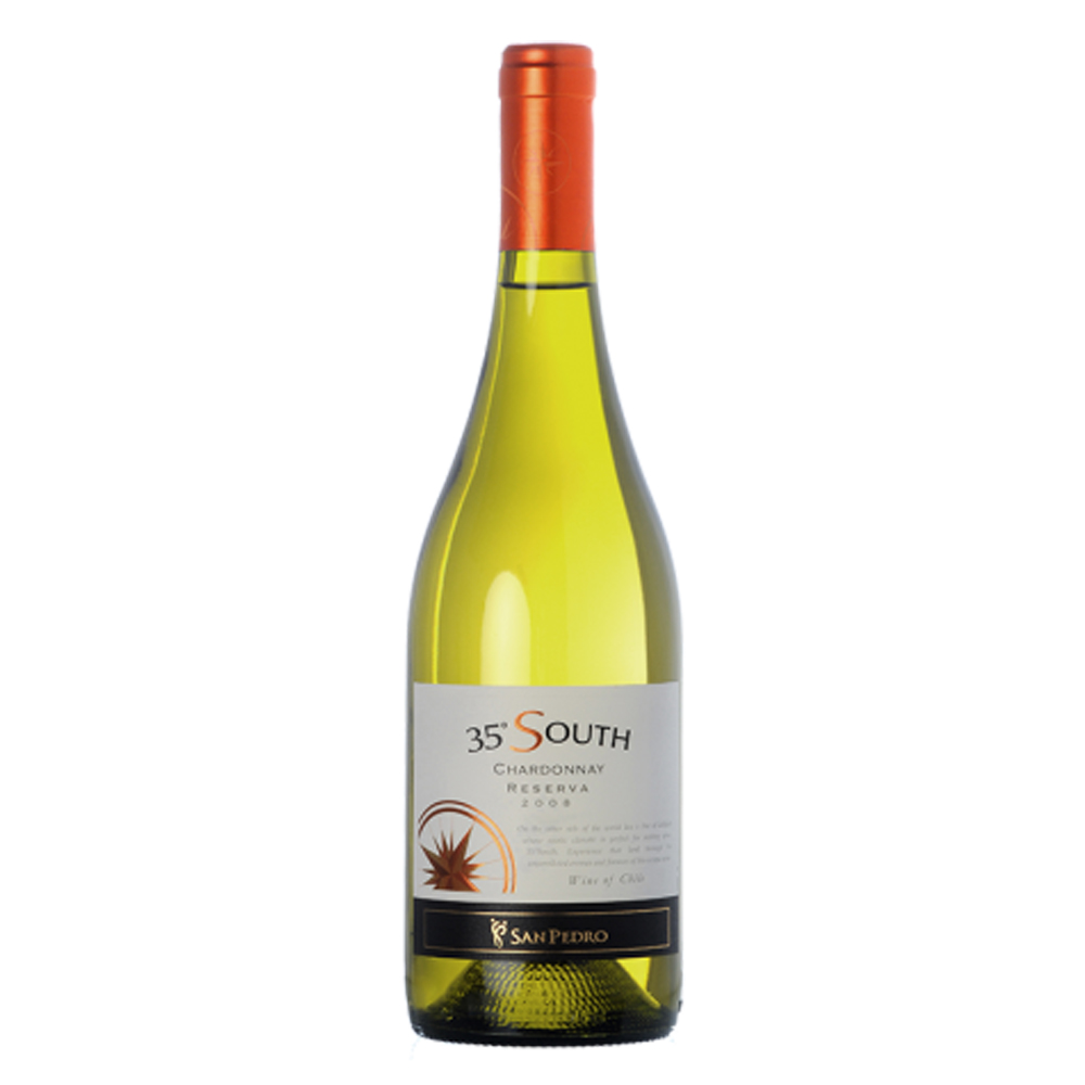 Wino 35 South Chardonnay 13% białe wytrawne 750 ml