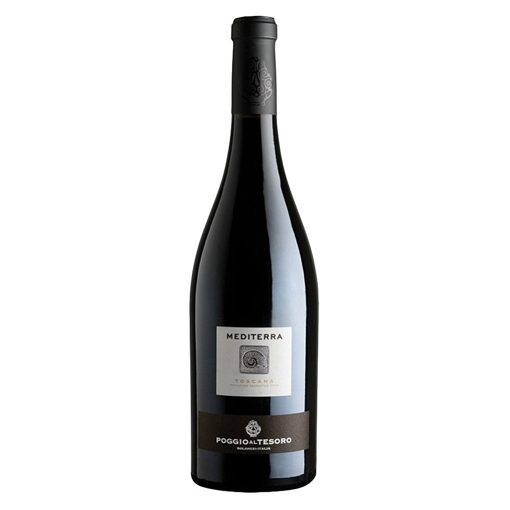 Wino Poggio Al Tesoro Mediterra Toscana IGT 14% wytrawne czerwone 750 ml
