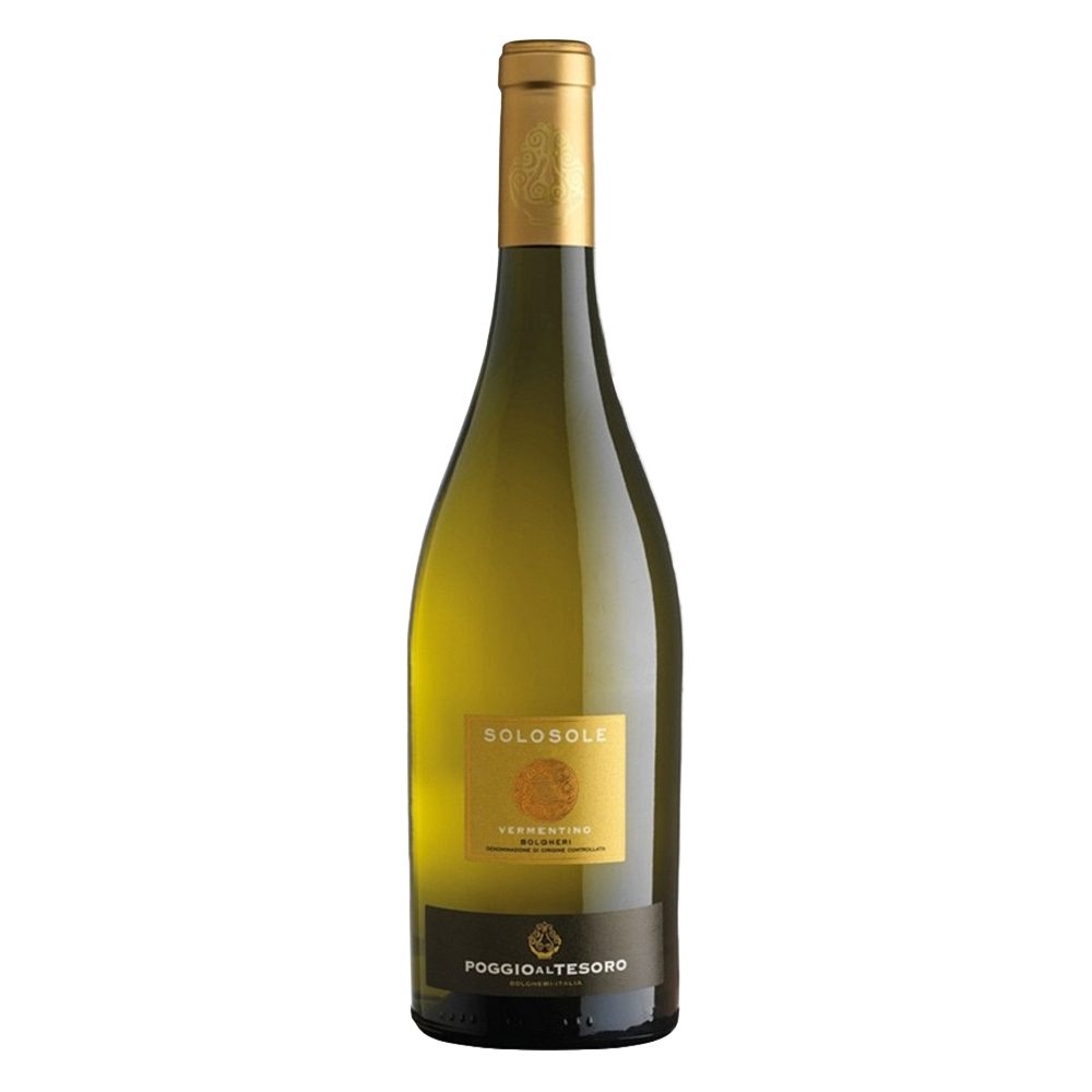 Wino Poggio Al Tesoro Solosole Vermentino Bolgheri DOC 14% białe wytrawne 750 ml