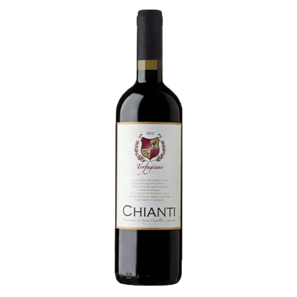 Wino Torfagiano Chianti 12% czerwone wytrawne 750 ml