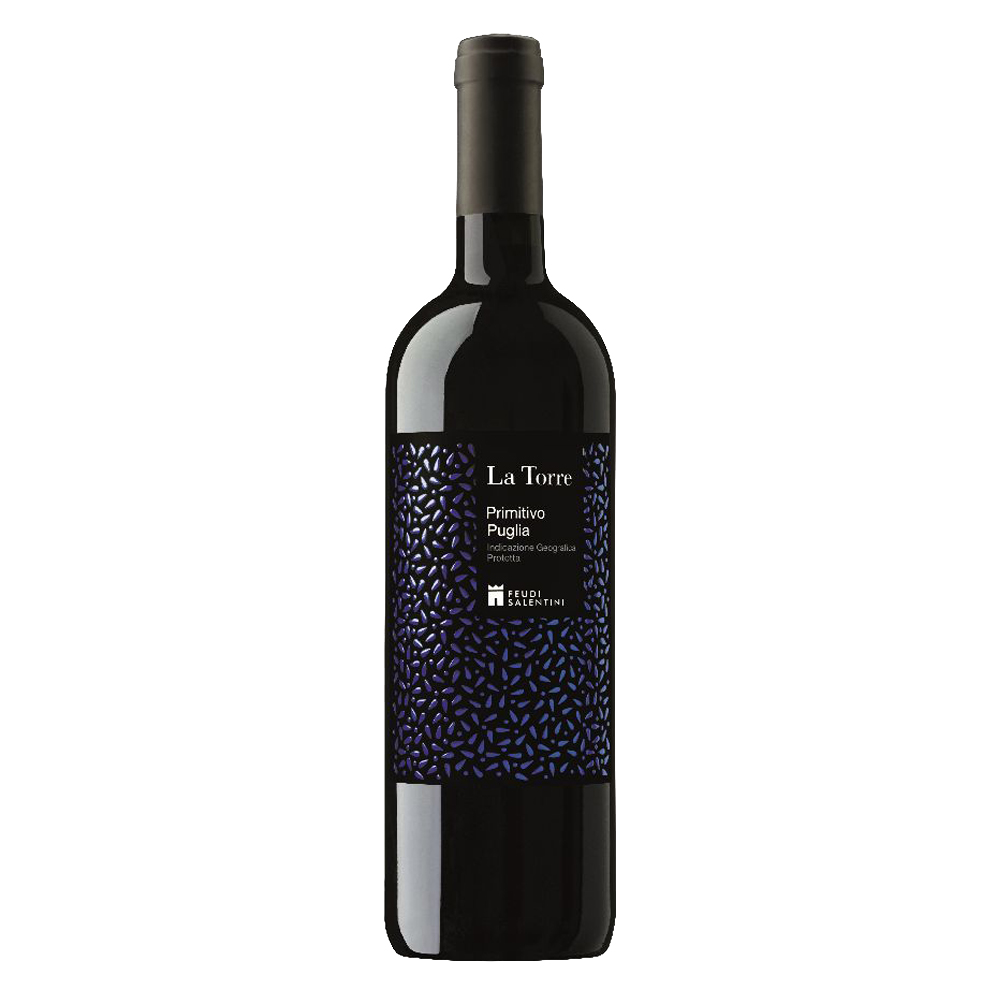 Wino La Torre Primitivo Puglia IGP 12,5% wytrawne czerwone 750 ml