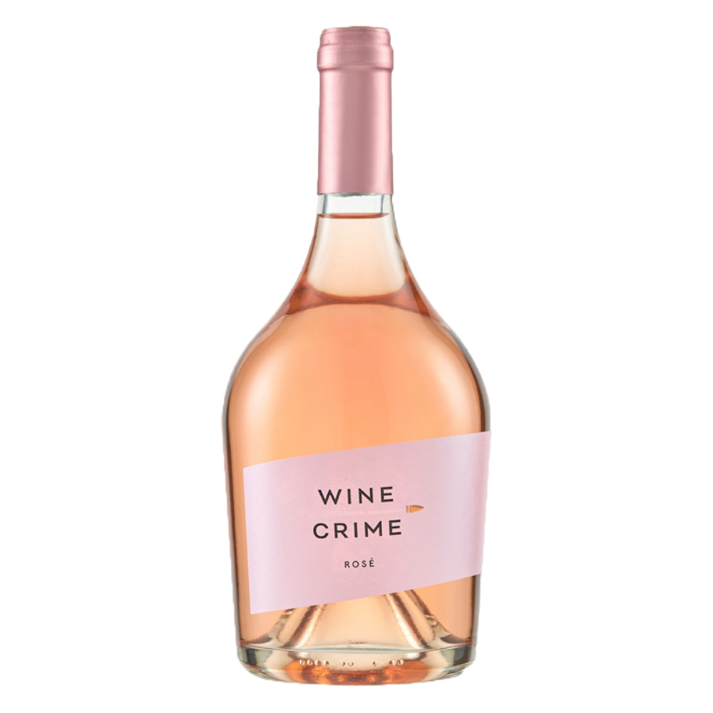 Wino Wine Crime 13% różowe wytrawne 750 ml