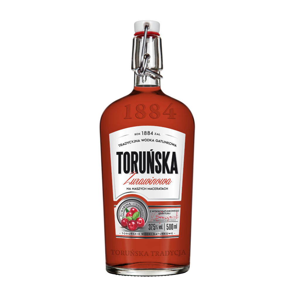 Wódka Toruńska Żurawinowa 37,5% 500 ml