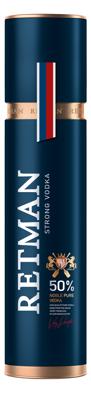 Wódka Retman Strong 50% 700 ml tuba