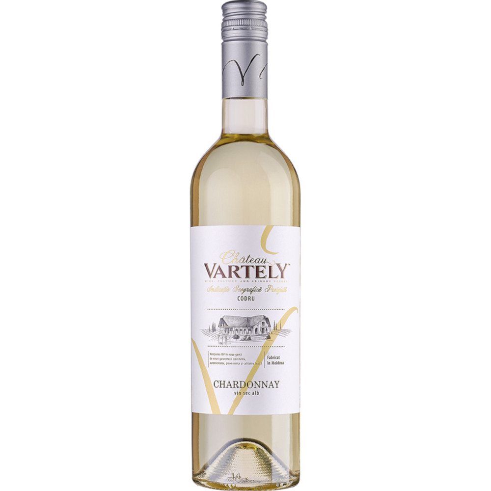 Wino Chateau Vartely Chardonnay 13,5% białe wytrawne 750 ml