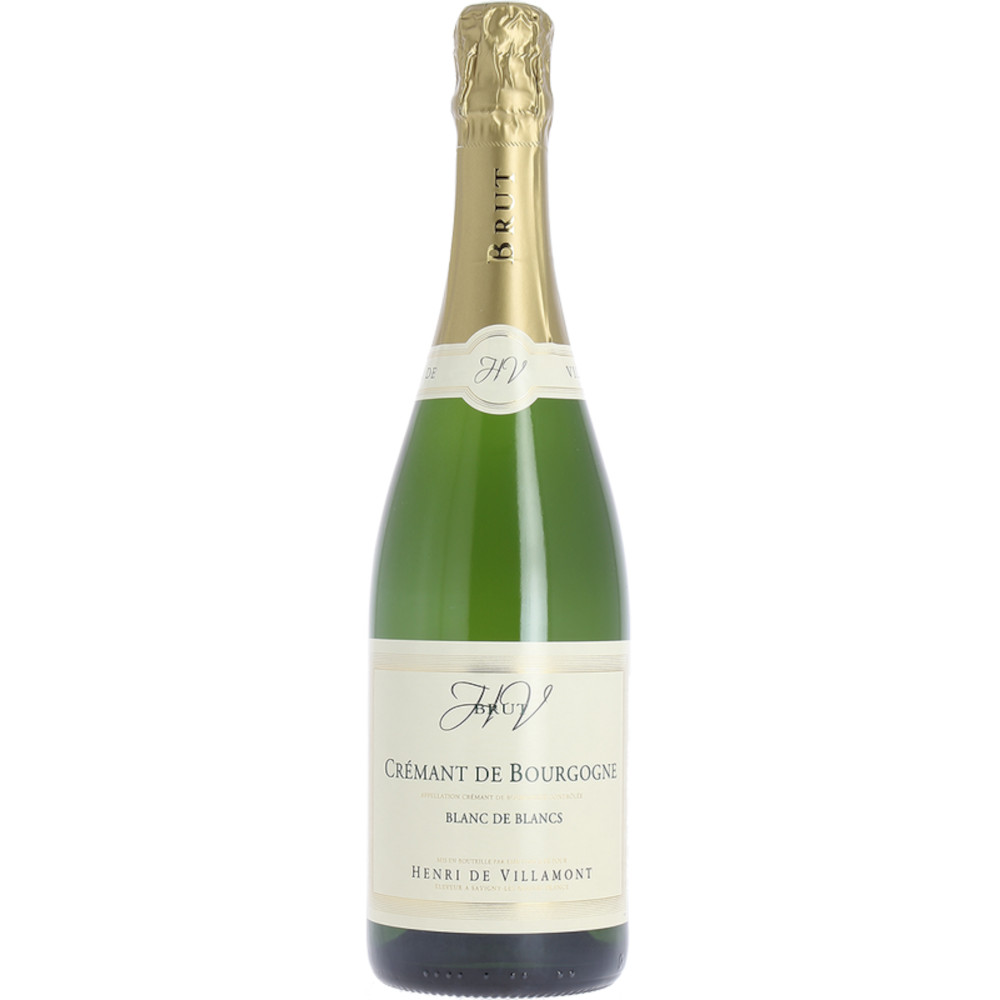 Wino Henri de Villamont Crémant de Bourgogne Blanc de Blancs Brut 11,5% białe wytrawne 750 ml