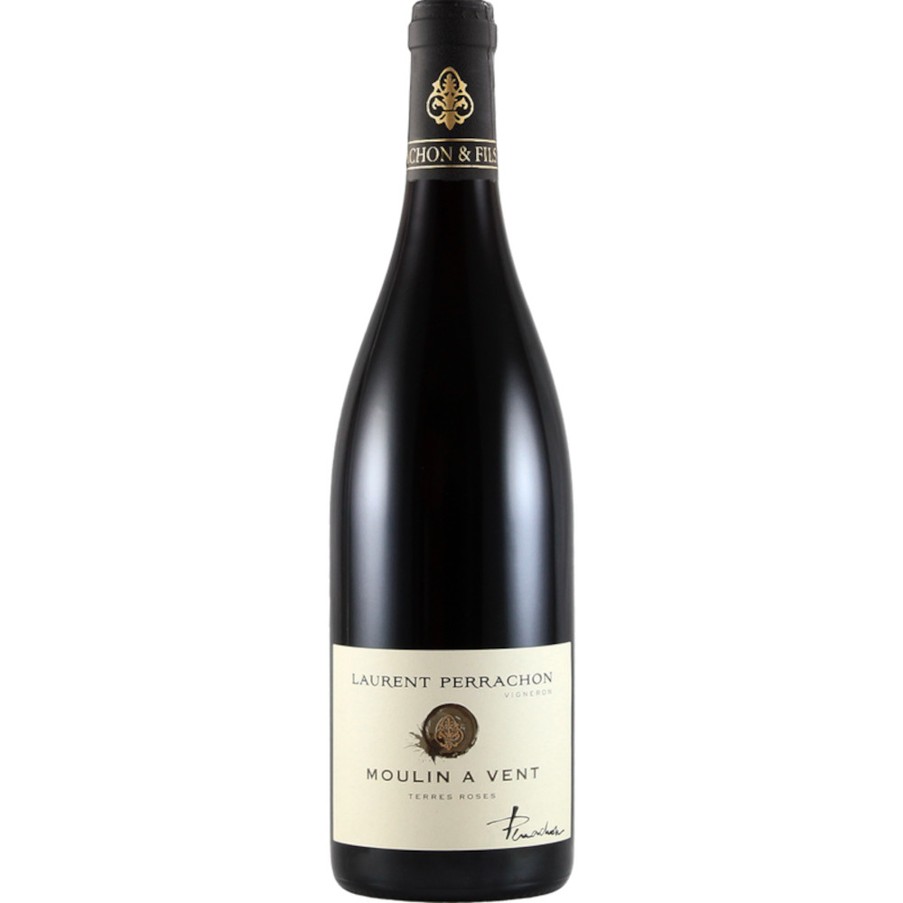 Wino Laurent Perrachon Moulin à Vent Terres Roses 13,5% czerwone wytrawne 750 ml