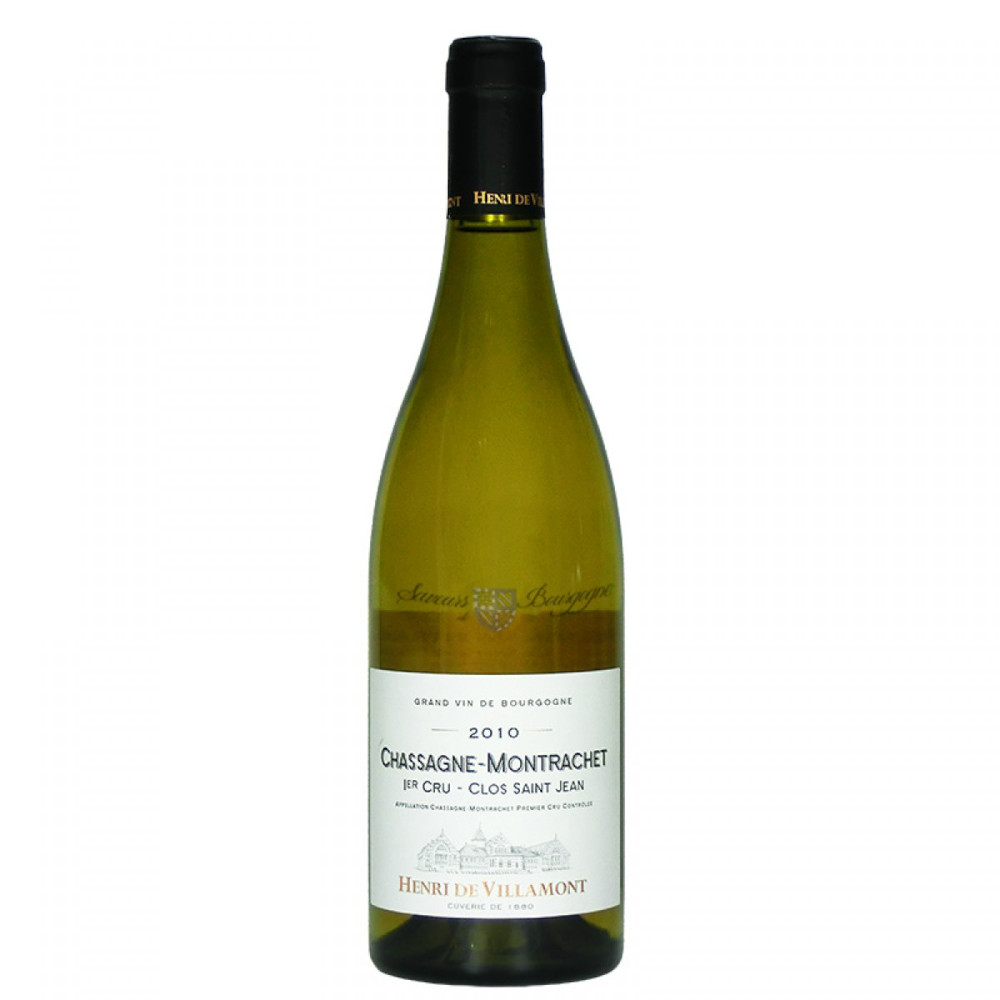 Wino 2018 Henri de Villamont Chassagne-Montrachet 1er Cru Les Embazées 13,5% Białe Wytrawne 750 ml