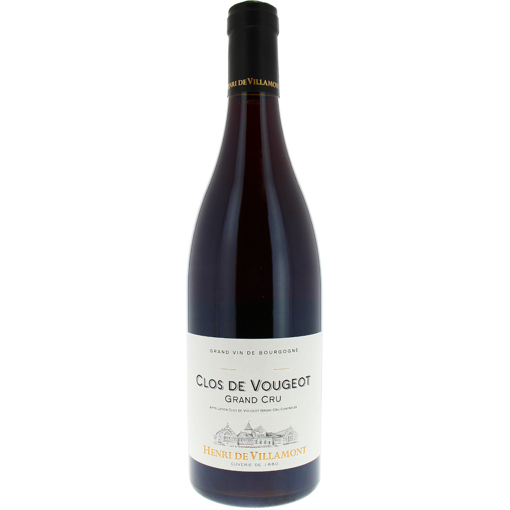 Wino Henri de Villamont Clos de Vougeot Grand Cru 2012 13% czerwone wytrawne 750 ml