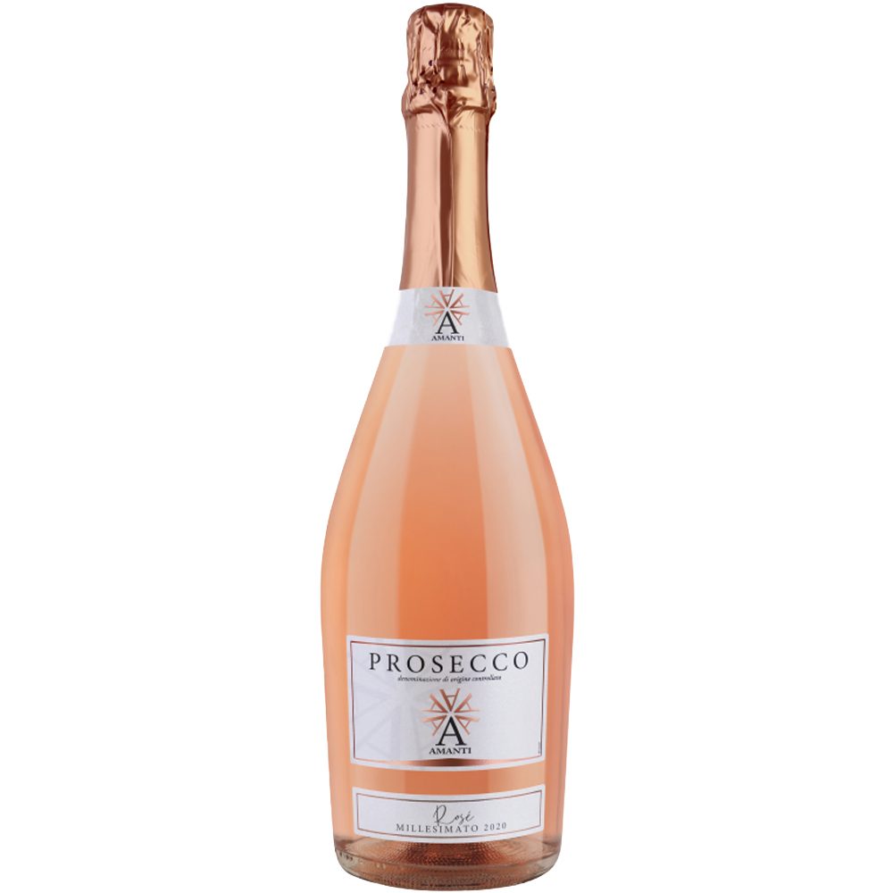 Wino Prosecco Rose 11% różowe półwytrawne 750 ml