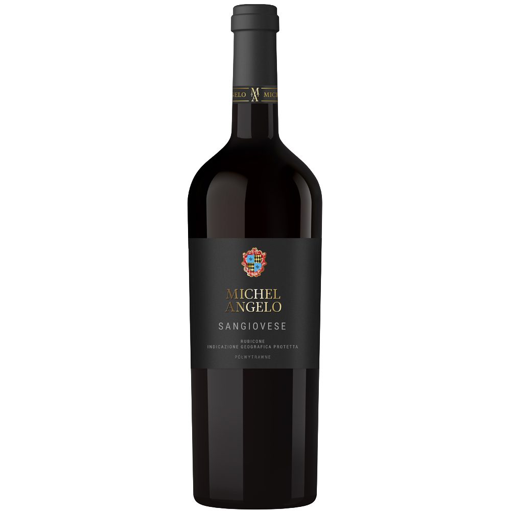 Wino Michel Angelo Sangiovese 11,5% czerwone półwytrawne 750 ml
