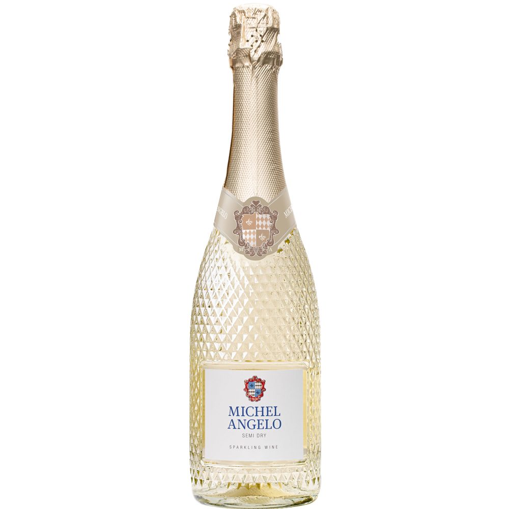 Wino Michel Angelo Spumante Semi-Dry 10% białe półwytrawne 750 ml
