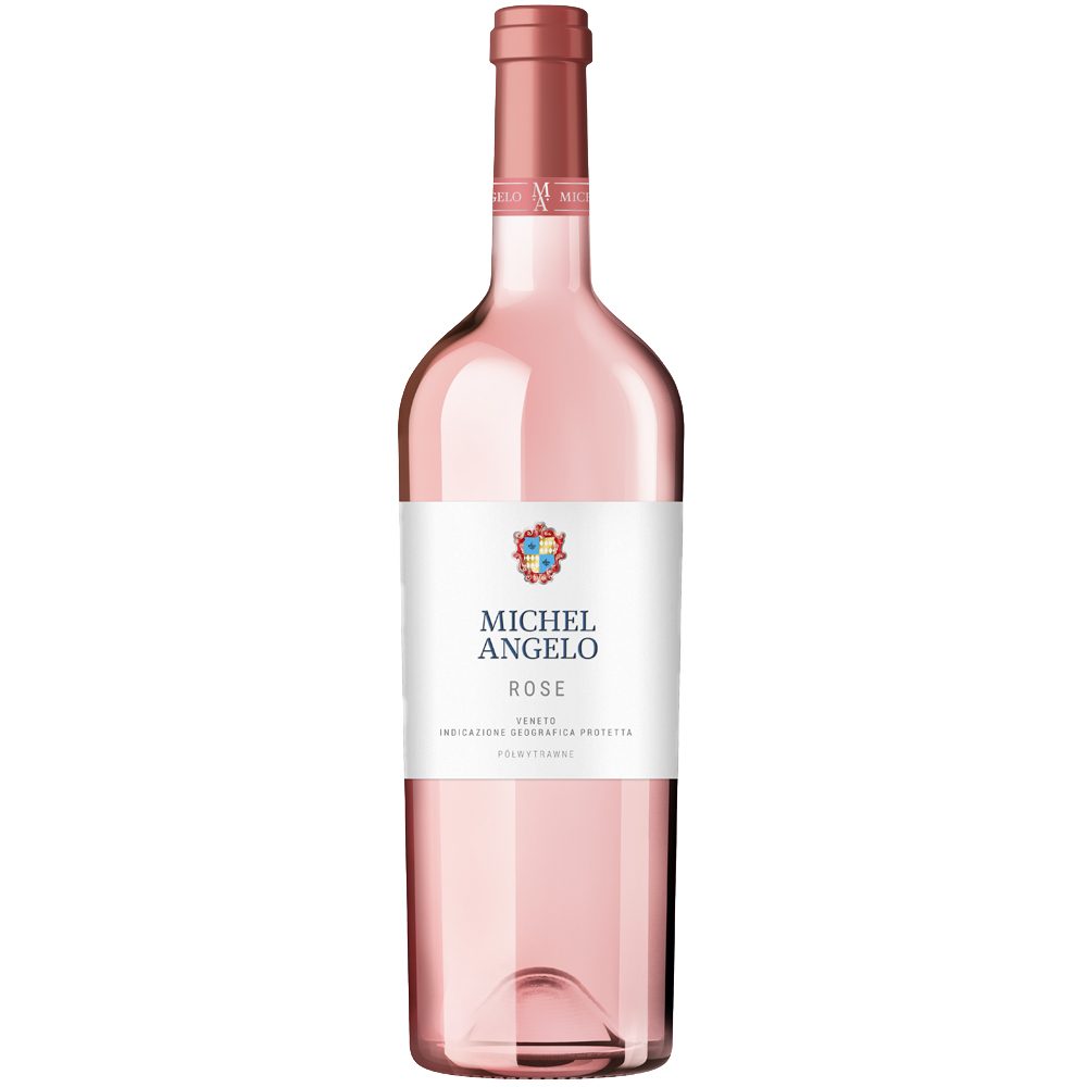 Wino Michel Angelo Rose 11,5% różowe półwytrawne 750 ml