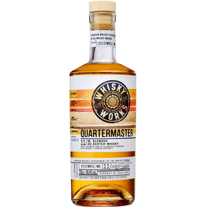 Whisky Works Quartermaster 11 YO Blended Scotch Whisky 46,4% 700 ml