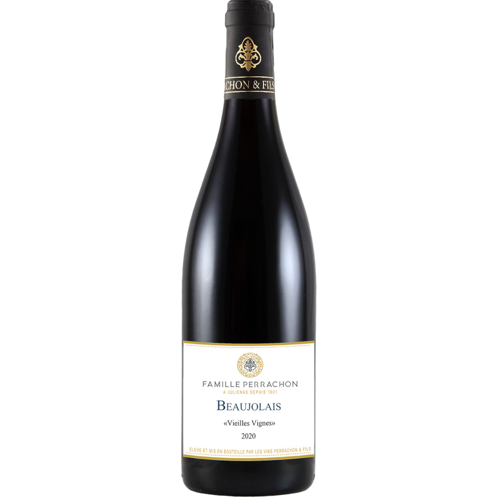 Wino Famille Perrachon Beaujolais Vieilles Vignes 12,5 % czerwone wytrawne 750 ml
