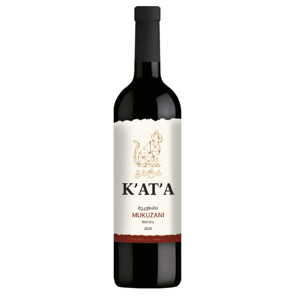 Wino K’AT’A Mukuzani 13% czerwone wytrawne 750 ml