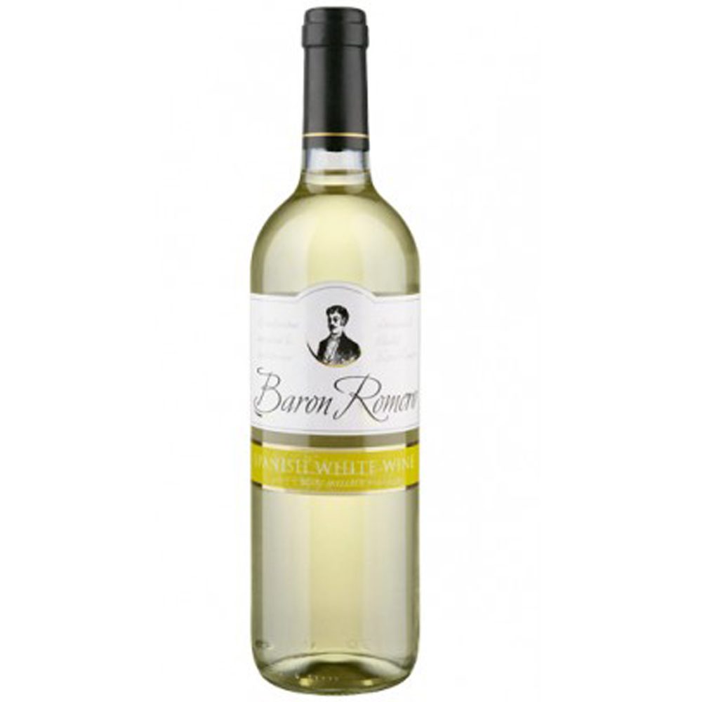 Wino Baron Romero 10,5% białe półsłodkie 750 ml