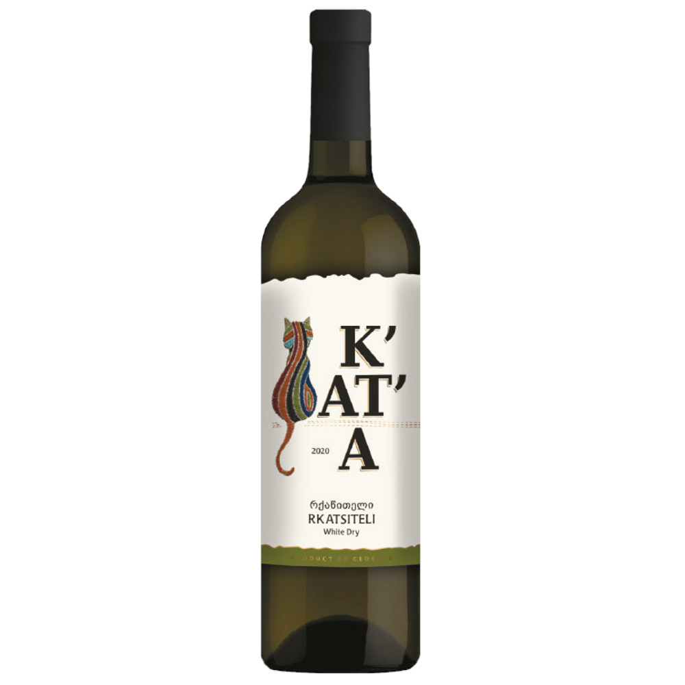 Wino K’AT’A Rkatsiteli 12,5% białe wytrawne 750 ml