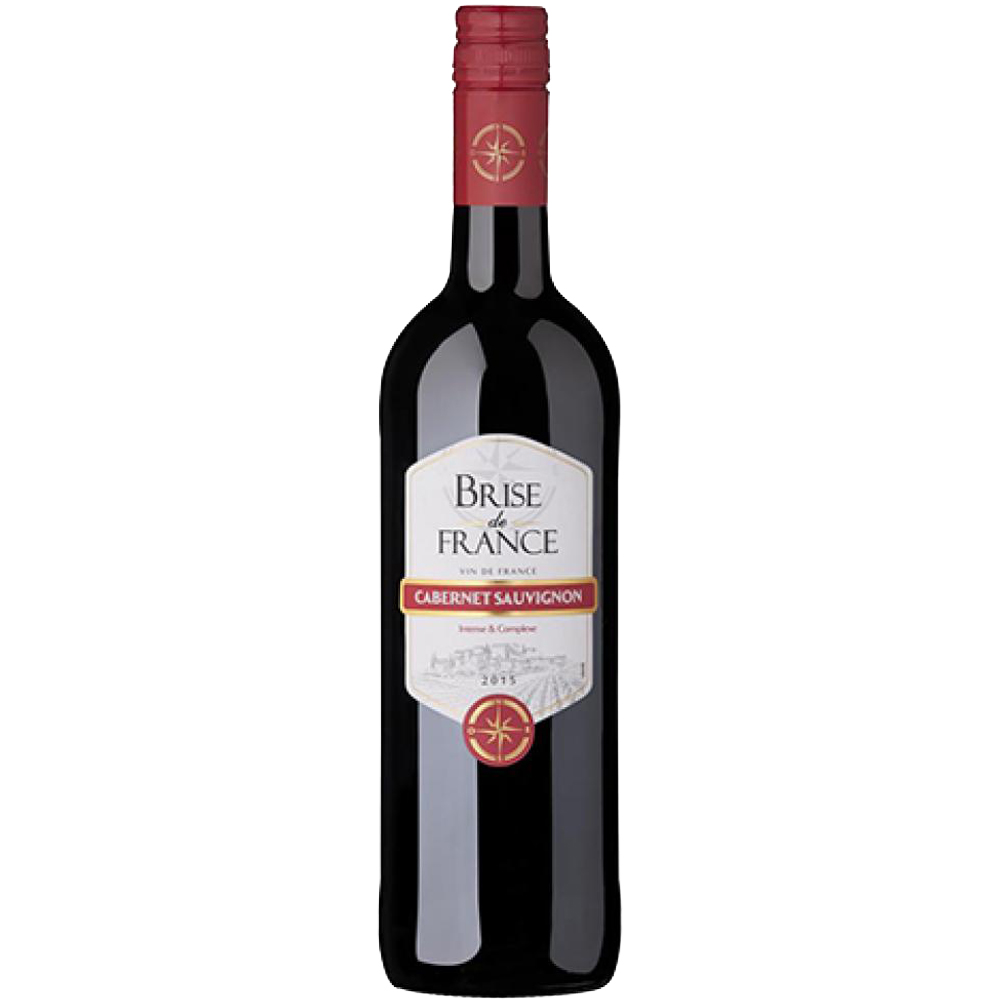 Wino Brise de France Cabernet Sauvignon 13% czerwone wytrawne 750 ml