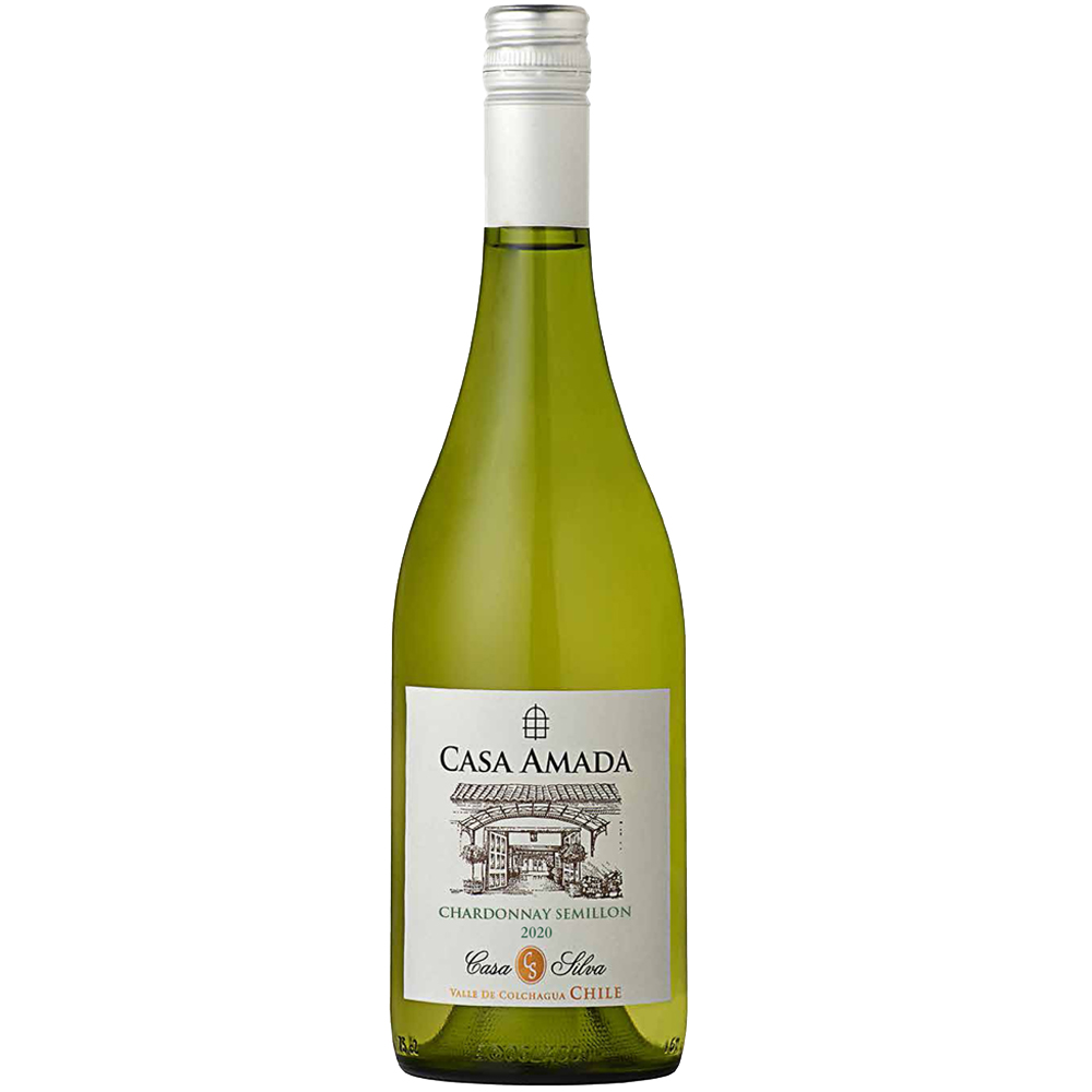 Wino Casa Amada Chardonnay Semillon 2020 14% białe wytrawne 750 ml