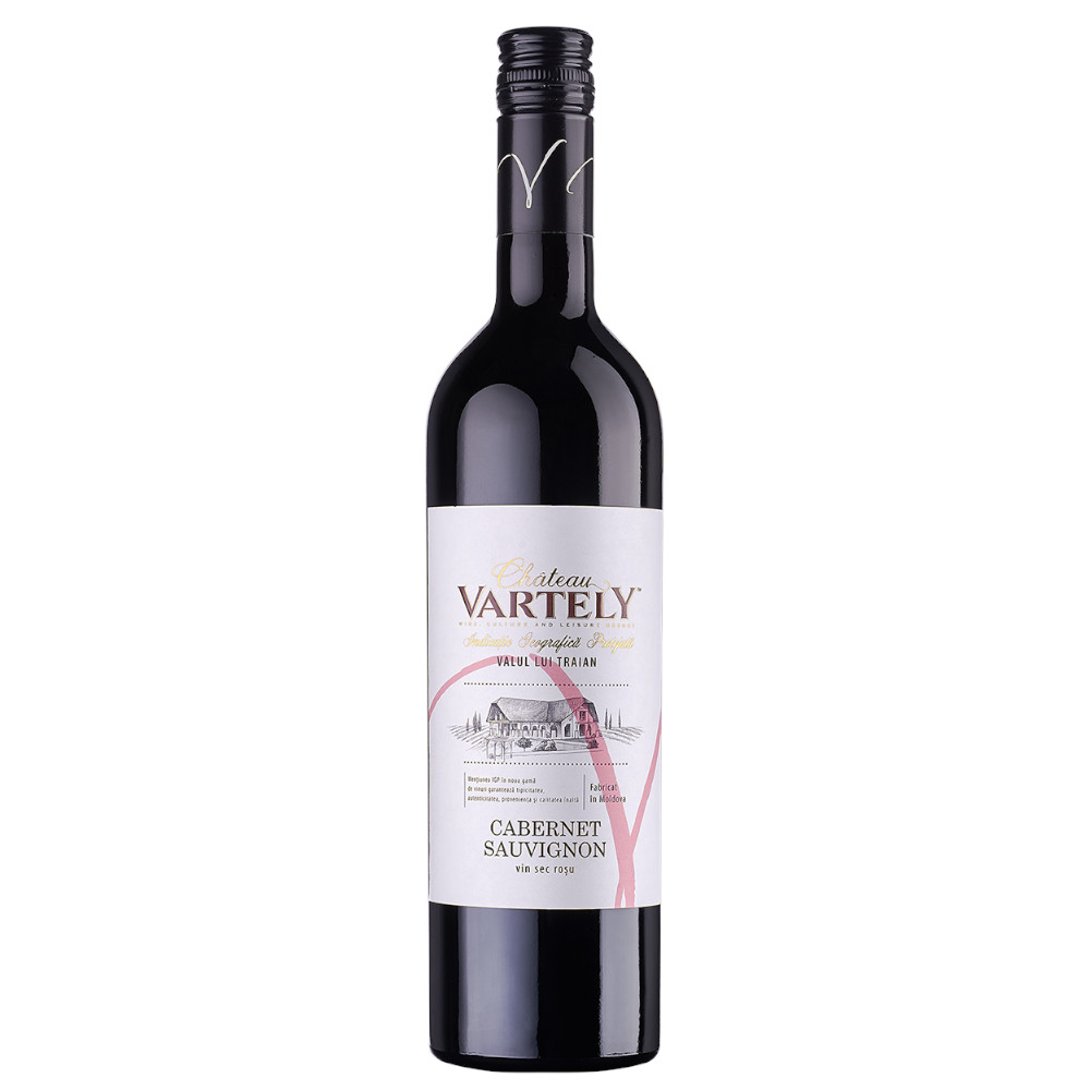 Wino Chateau Vartely Cabernet Sauvignon 13% czerwone wytrawne 750 ml