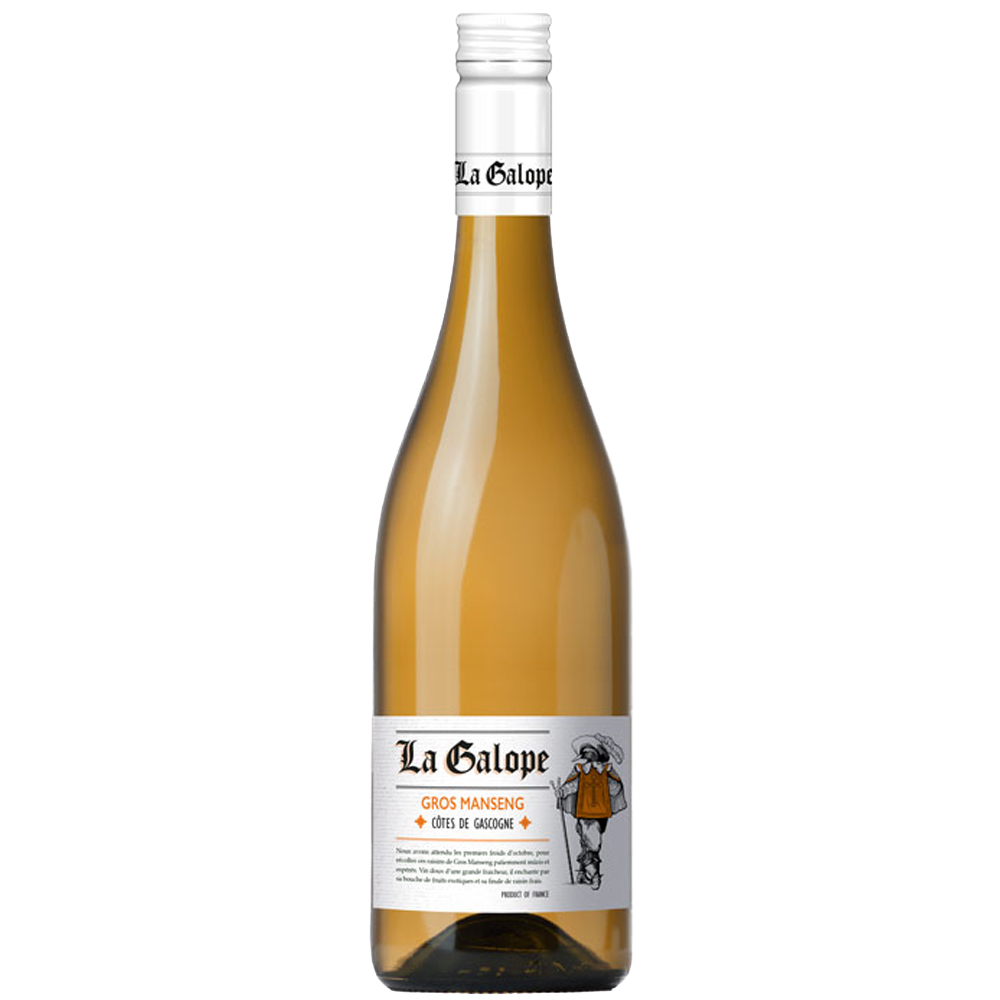 Wino La Galope Gros Manseng 11,5% białe wytrawne 750 ml
