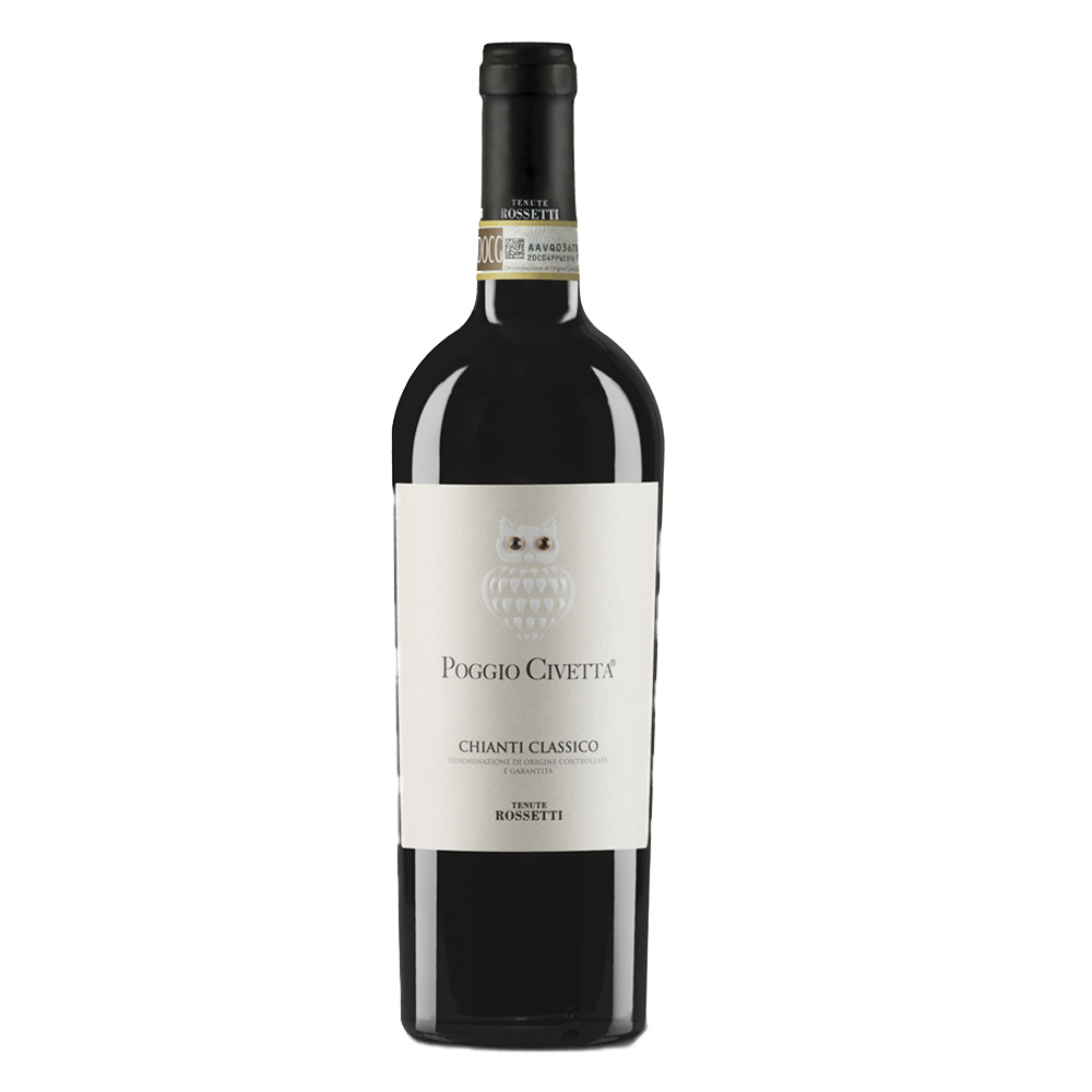 Wino Poggio Civetta Chianti Classico DOCG 12% czerwone wytrawne 750 ml