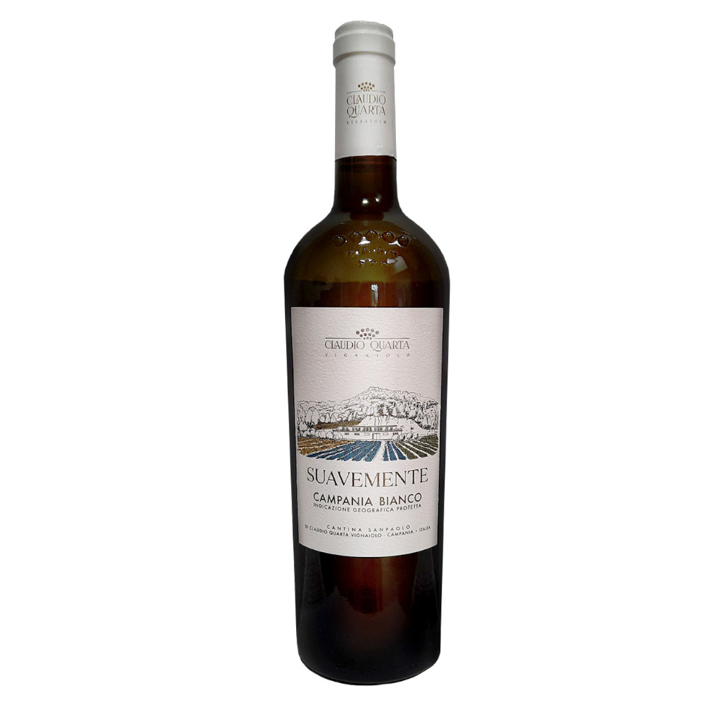 Wino  Suavemente 14% białe wytrawne 750 ml