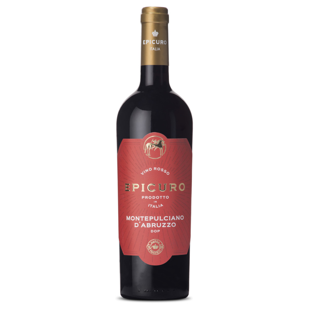 Wino Epicuro Montepulciano d’Abruzzo 13% czerwone wytrawne 750 ml