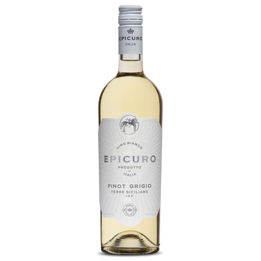 Wino Epicuro Pinot Grigio 12% białe wytrawne 750 ml