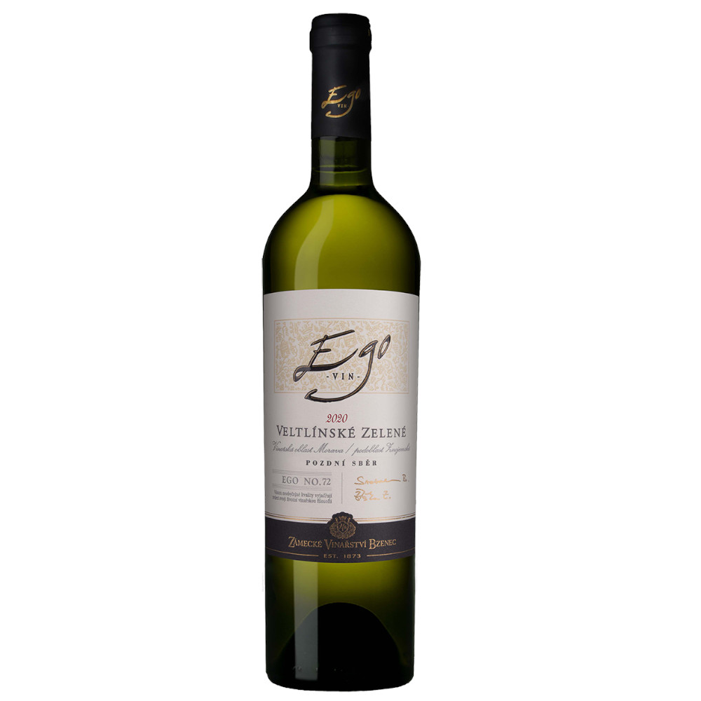 Wino  Ego Veltlinske Zelene 13% białe wytrawne 750 ml