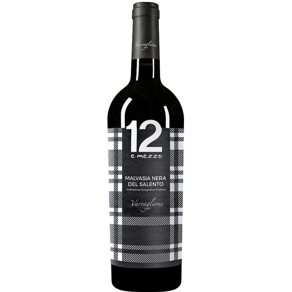 Wino 12 e Mezzo Malvasia Nera Del Salento 12,5% wytrawne czerwone 750 ml