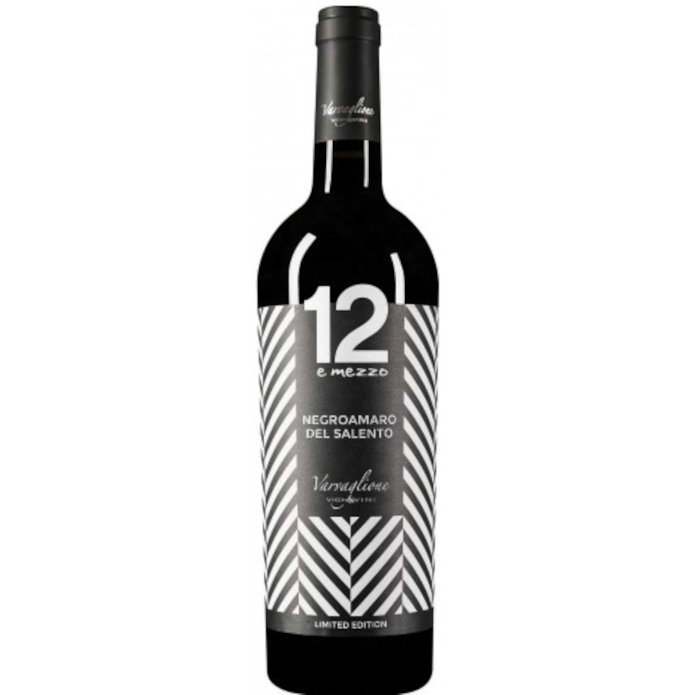 Wino 12 e Mezzo Negroamaro del Salento 12,5% czerwone wytrawne 750 ml