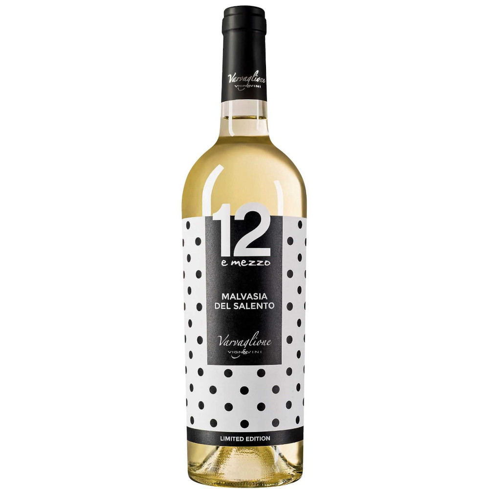Wino 12 e Mezzo Malvasia Bianca del Salento 12,5% białe półwytrawne 750 ml
