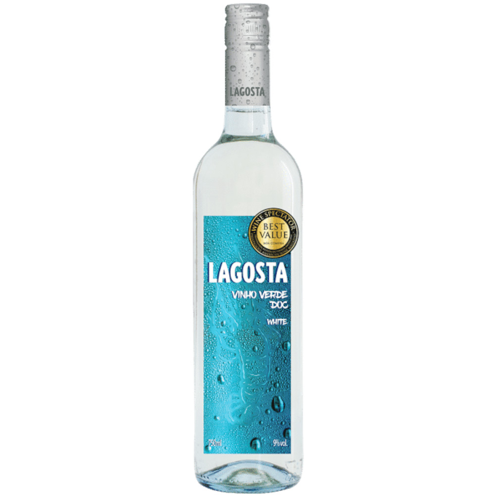 Wino Lagosta Vinho Verde 9% białe półwytrawne 750 ml