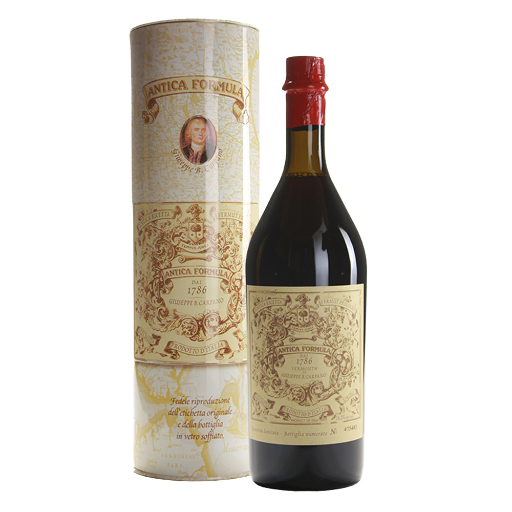 Wermut Antica Formula Carpano 16,5% czerwone wytrawne 1000 ml tuba