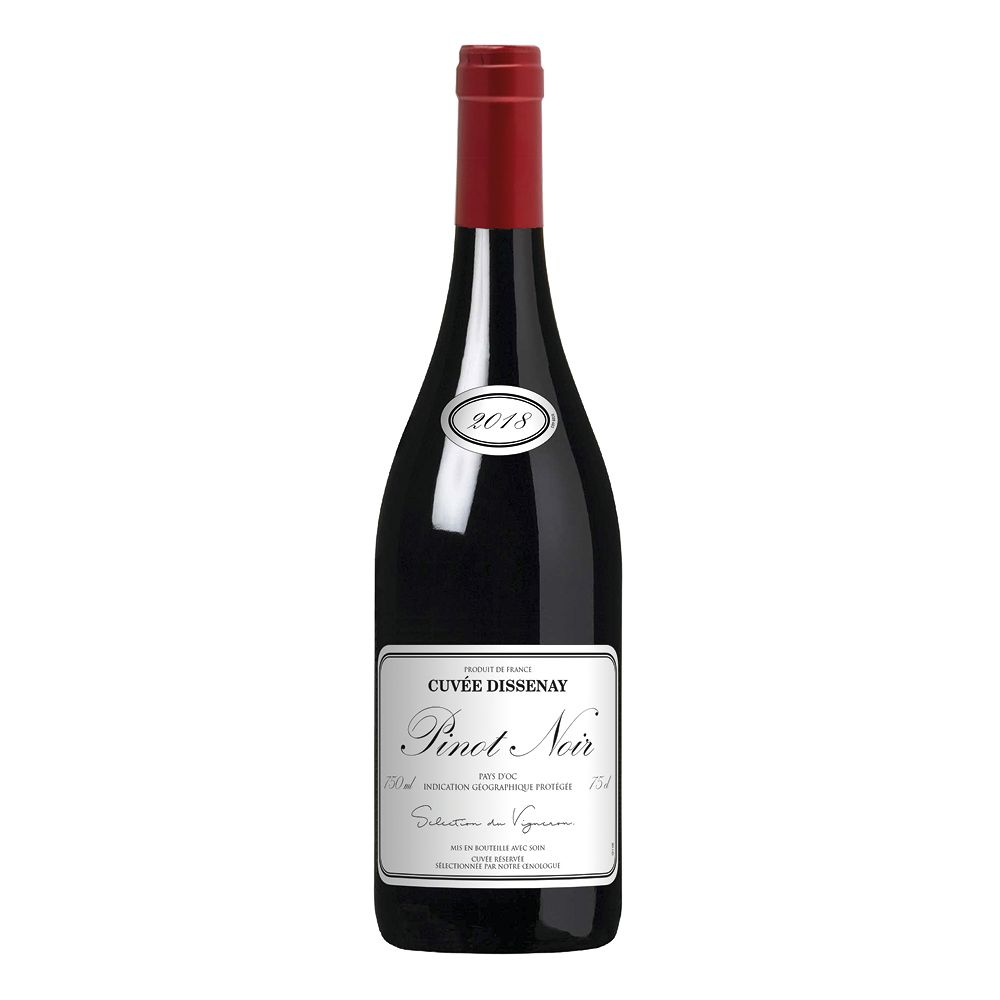 Wino Cuvee Dissenay Pinot Noir 13% czerwone wytrawne 750 ml