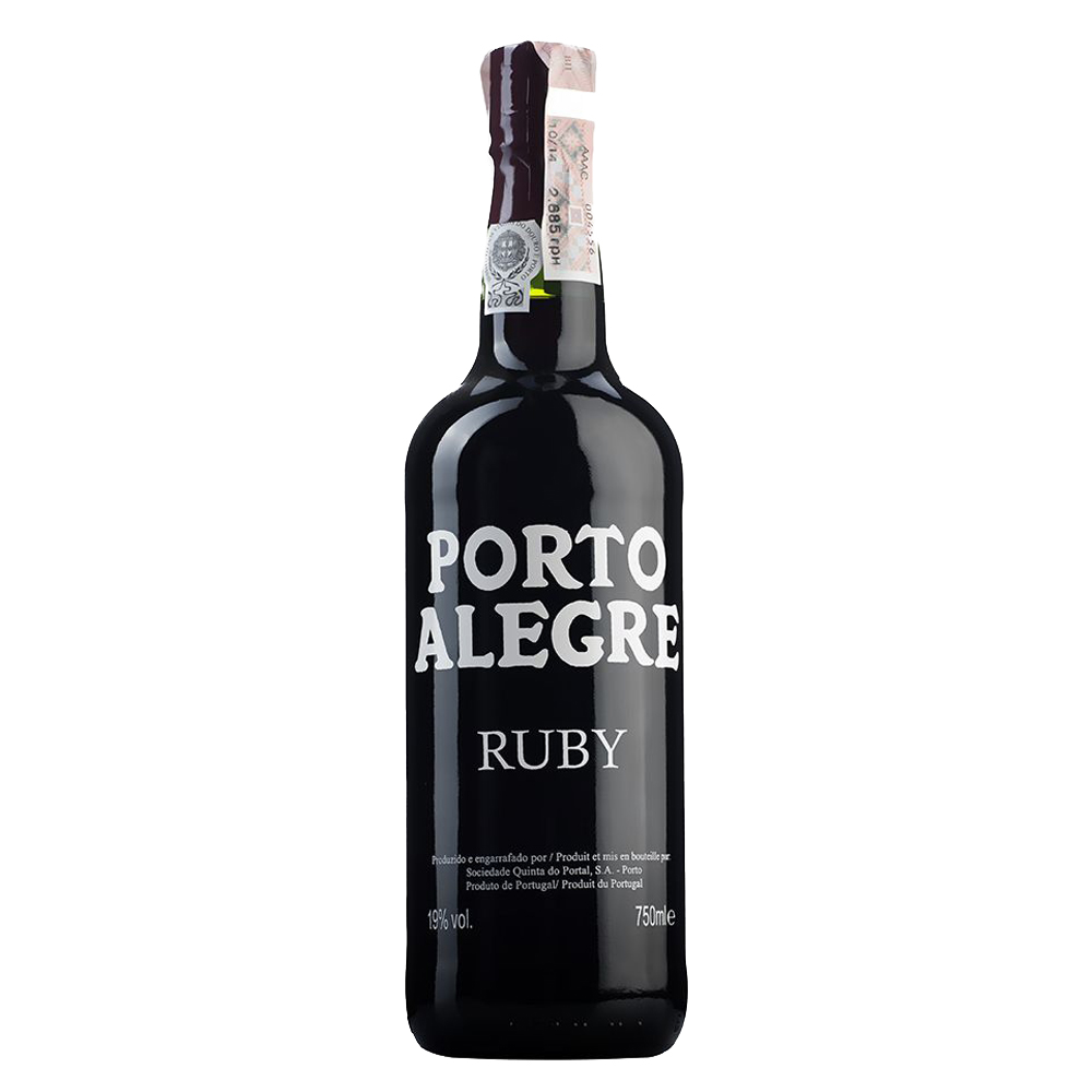 Wino Porto Alegre Ruby 19% czerwone słodkie 750 ml